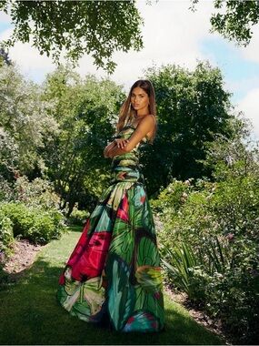 leo lin dress poshmark Leo Lin Rayne Floral Maxi Dress